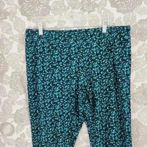 Soft Surroundings Leopard Pull on Women's Legging Size PXL 2603 - Picture 3 of 7